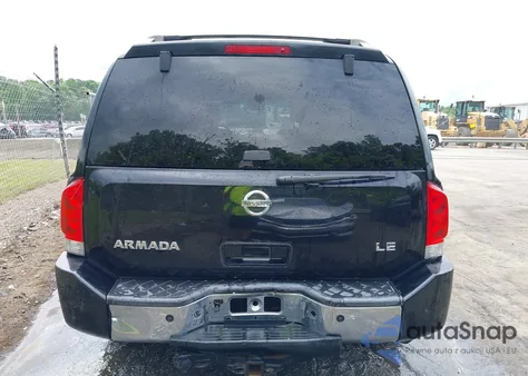 2006 Nissan Armada Le from USA, damaged, VIN 5N1AA08B76N703657